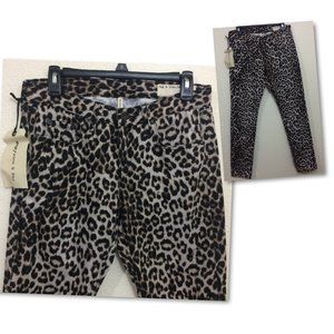 Rag & Bone Boyfriend Jeans Snow Leopard Print NWT